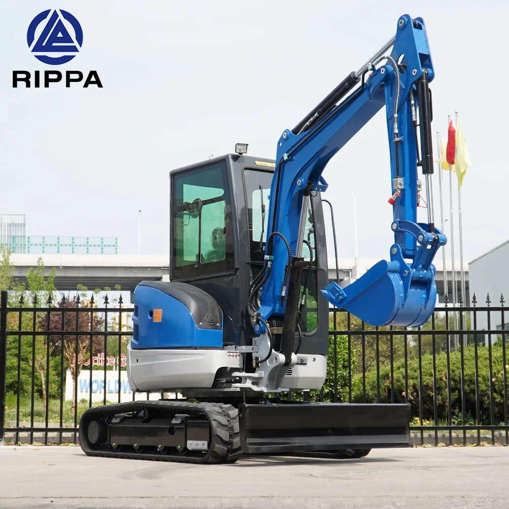 Free Shipping Construction Specific Mini Excavator 3 Ton Custom Bagger Micro Digger 3.5Ton Mini Excavator