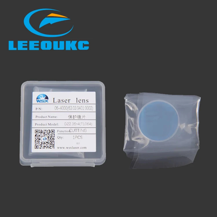 Оригинальные кварцевые защитные линзы LEEOUKC WSX 22 35x4 4 кВт JGS1 светоотражающие для NC30 SW20 KC20 лазерная головка