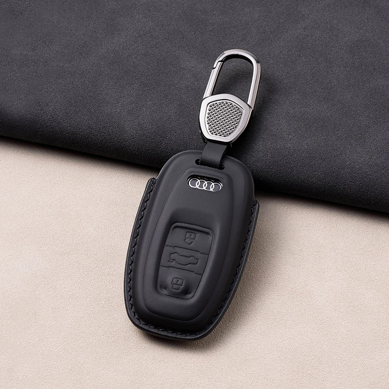 Audi car keycase S5/7/A4/6/8L/Q5L/Q7/A3/5/TTS genuine leather bag directly supplied by the manufacturer