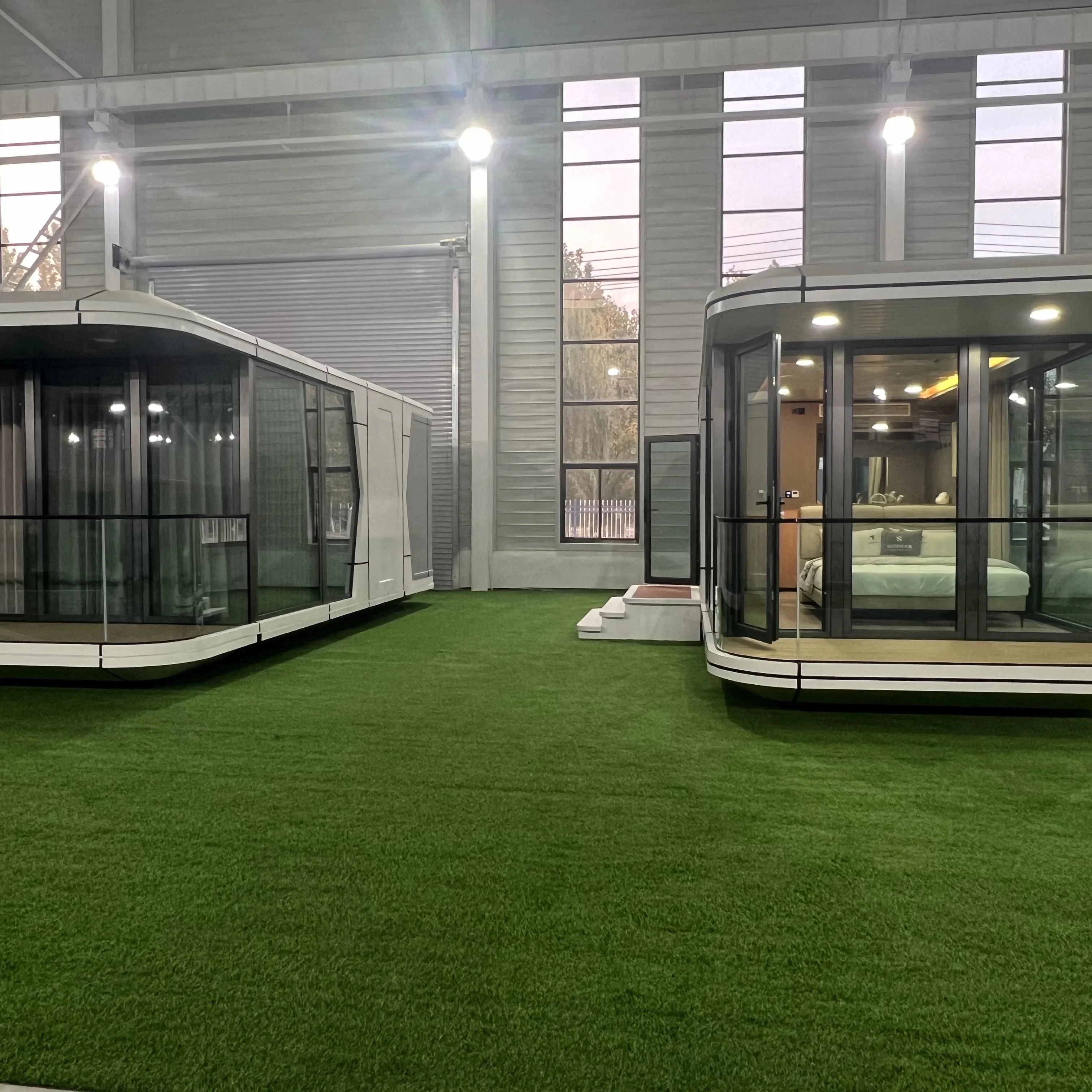 40 ft log cabin dubai modular luxury slovenia prefabricated knock down wooden cladding living container house