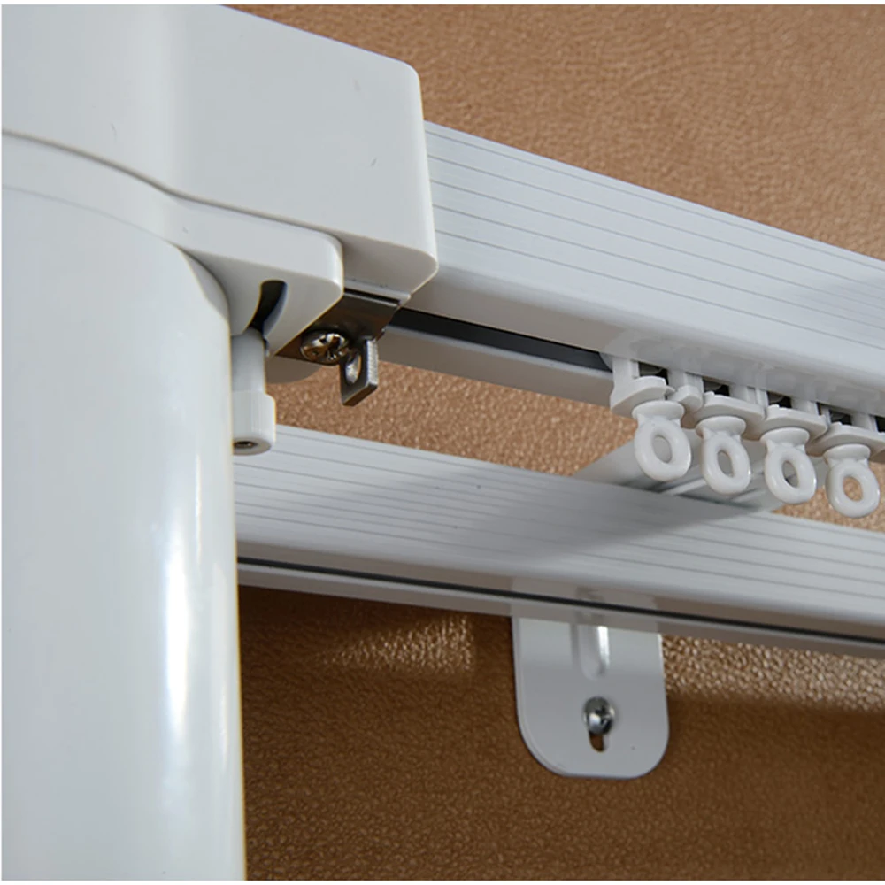 Szone electric automatic ceiling curtain track and opening system