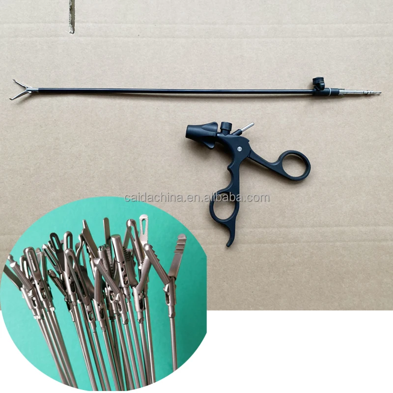 Direct manufacturer laparoscopic instruments OEM medical parts,different type forceps head/ handle
