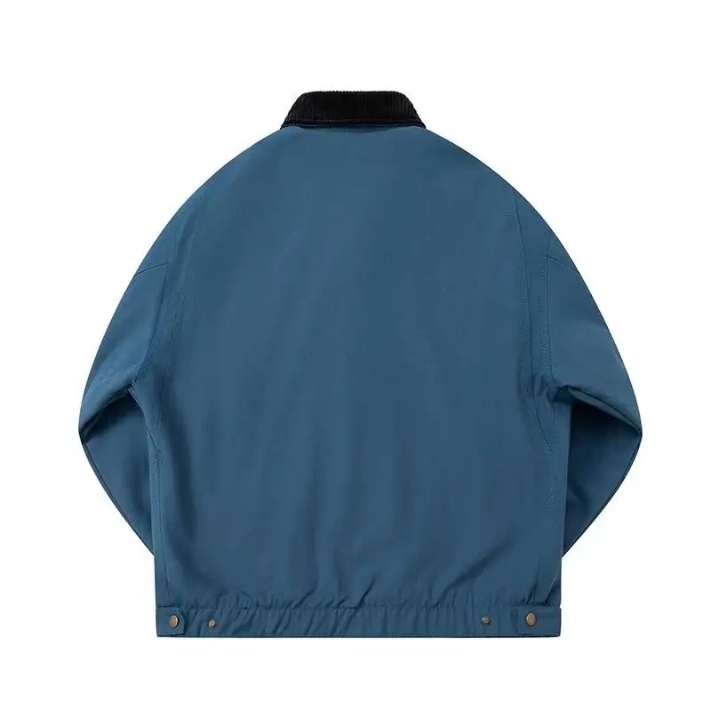 Custom high quality vintage tie dyed cotton canvas men jackets brands zipper up crop tank tops for men OEM service