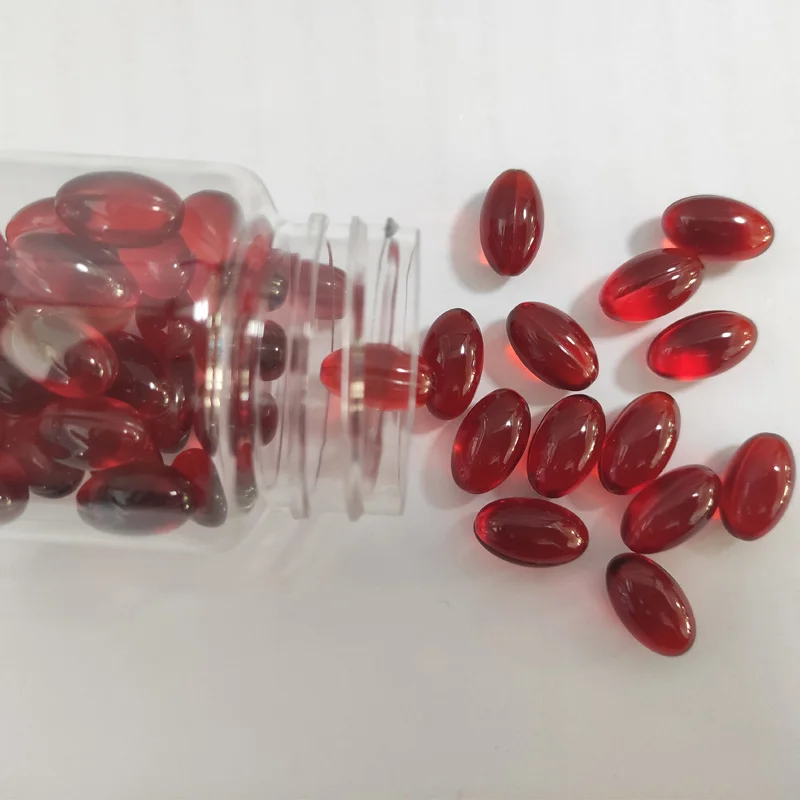 OEM Antarctic Krill Oil 1000mg Softgel with EPA DHA Astaxanthin Phopholipids Support for Joint Brain Heart