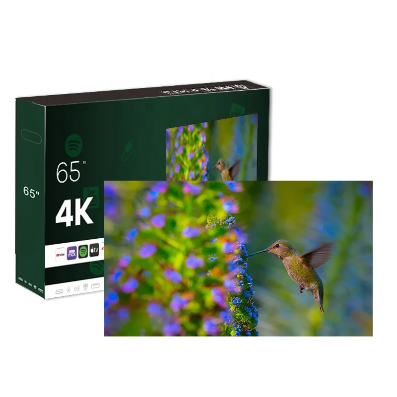 Cheap 65inch 4K UHD LED Tv Flat Screen Home Hotel LCD Tv 65 Inch Smart TV