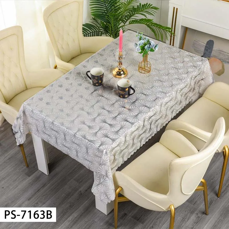 Kinshun Durable and Easy-to-Clean PVC Covering for Superior Protection Against Water and Stains Oil Tablecover