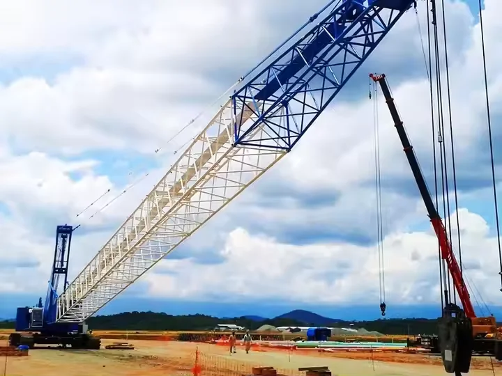Skymard China Top Brand Top Quality 75 Ton Crawler Crane 57m Boom SCC750A-5 In Stock