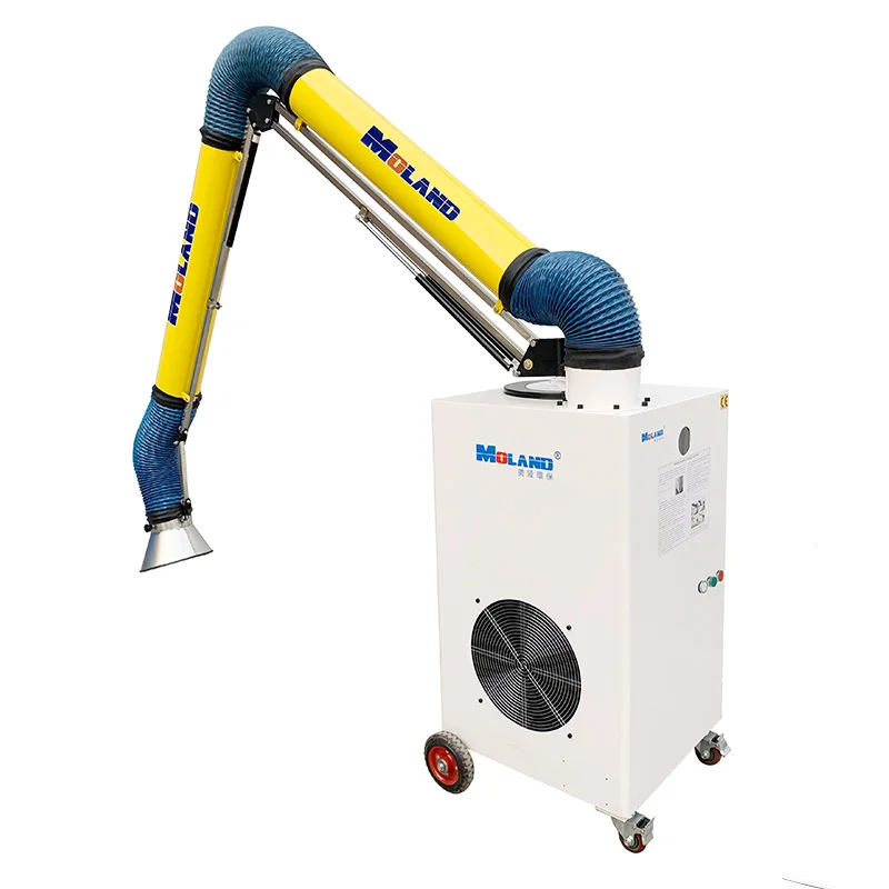 Hot Selling Mobile Soldering Fume Extractor Welding Smoke Absorber