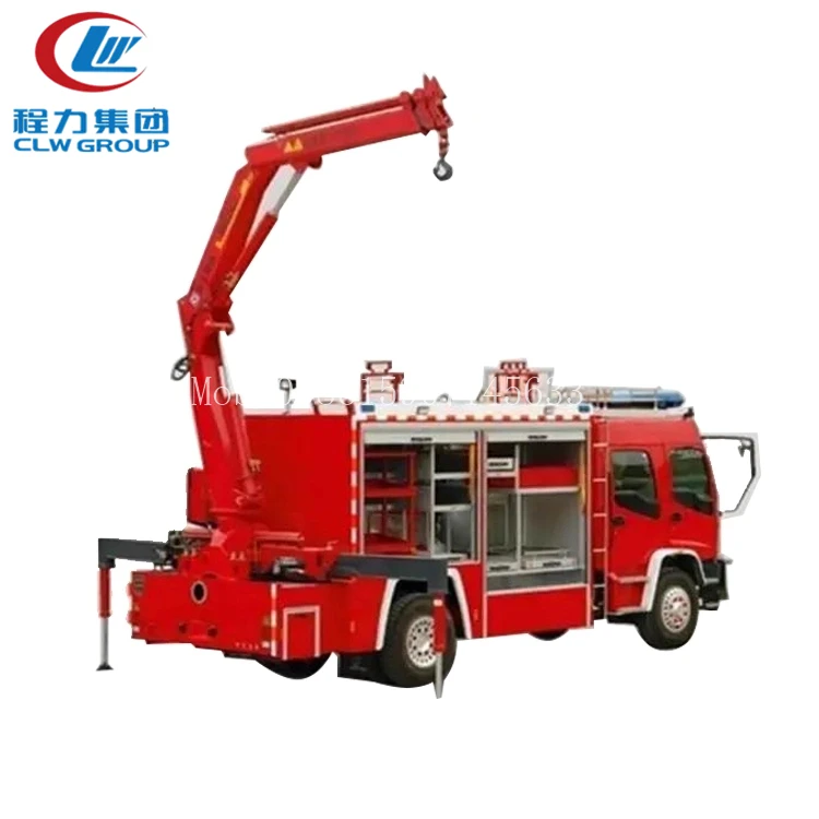 2024 Brand  New Forest Emergency Rescue Fire Truck Fire Truck with Crane for Sale