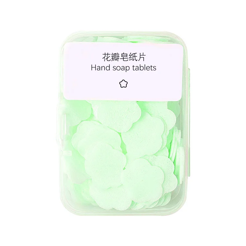 Online Wholesale Gentle Handwash Cleaning Tablet Disposable Hand Washing Cleaning Paper Soap