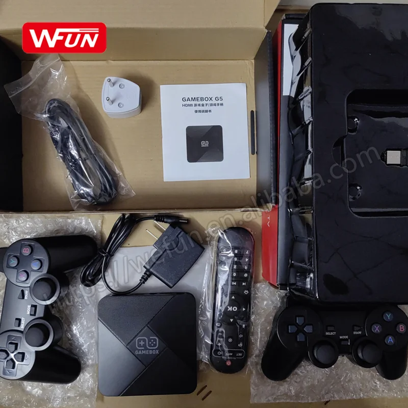 Популярный G5 Джойстик Android 30000 игры 2,4G беспроводной контроллер HD 4K супер консоль видеоприставка