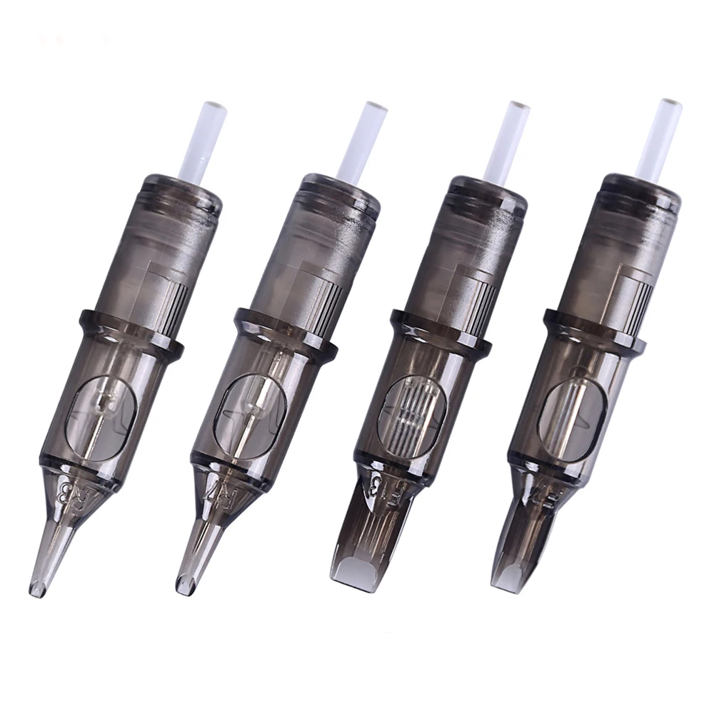 Spark Supplier Custom Membrane Permanent Makeup Body Skin Color Disposable Tattoo Cartridge Needles