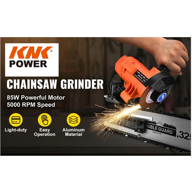 12V Chain Electric Sharpener Angle Grinder 85W Chainsaw Chain Sharpening