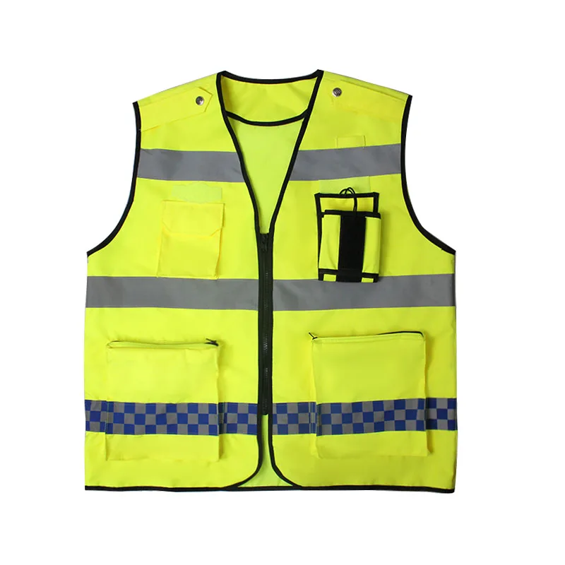 Special Hot Selling Police Customized Safety Waterproof Reflective Vest