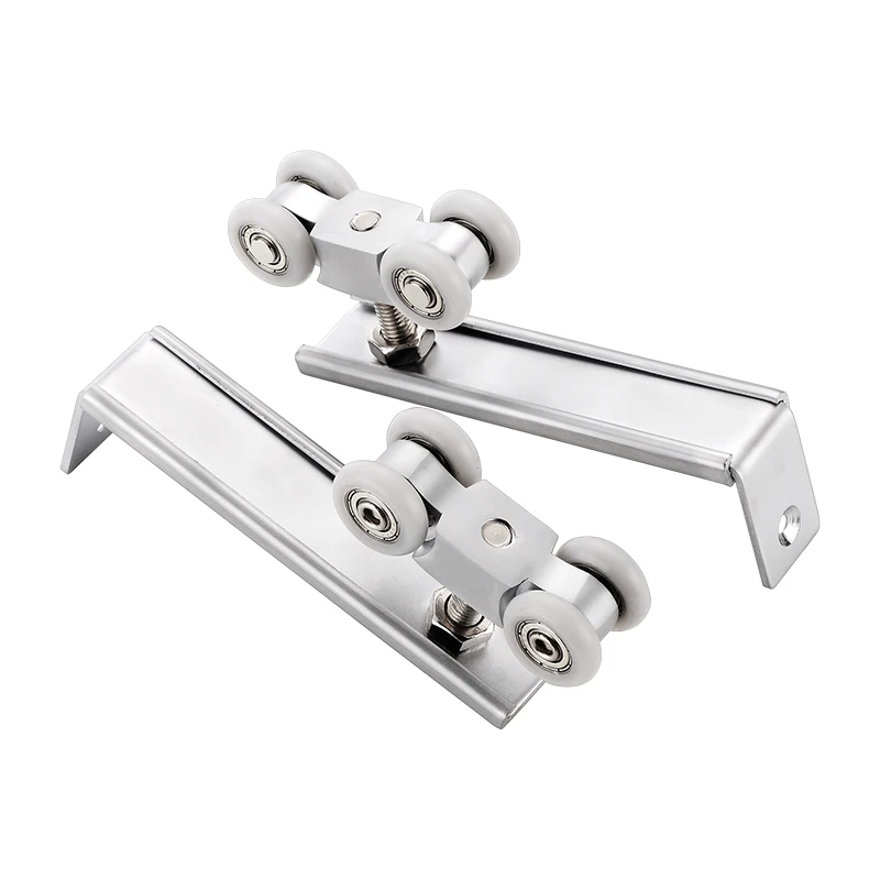Hanging wheel sliding door wheel sliding door hanging pulley rail kitchen sliding door wheel bathroom wooden