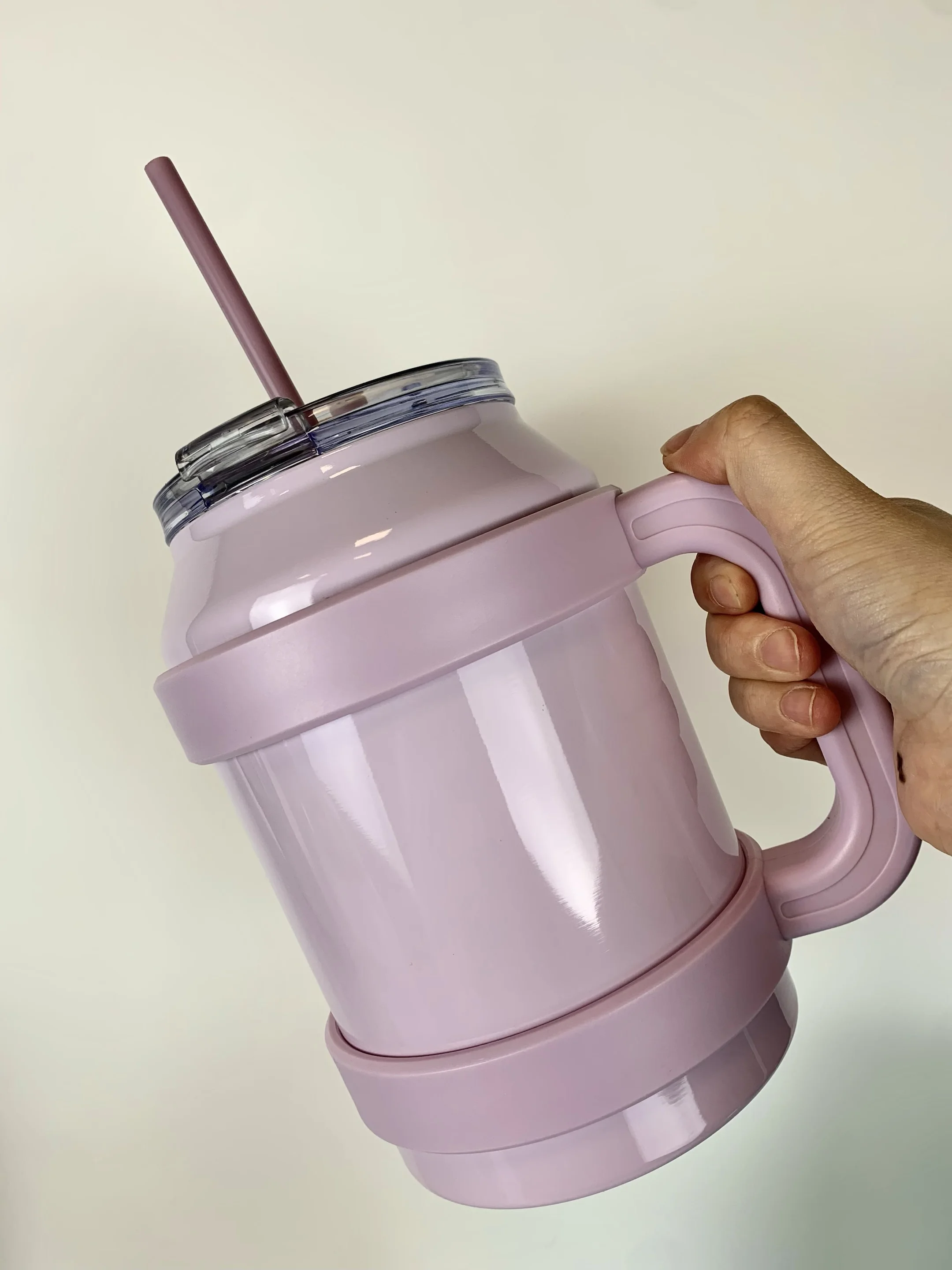 2023 50oz mug with handle  Adventure Quencher Travel mug pitchers with handle and lid big tumbler with customized logo