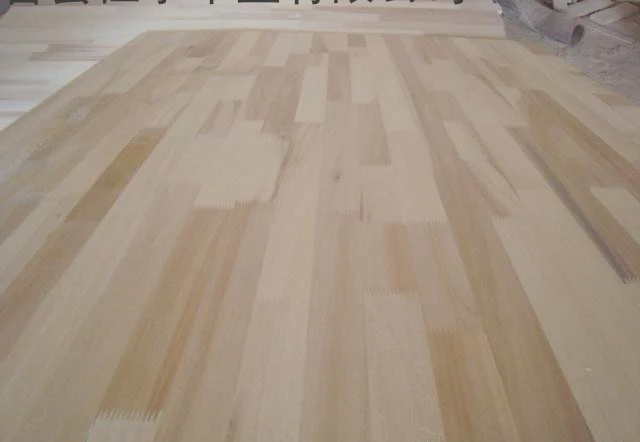 Poplar plates edge glue joint board wood finger joint board panel lumber for indoor outdoor decoration furniture E0E1 FSC