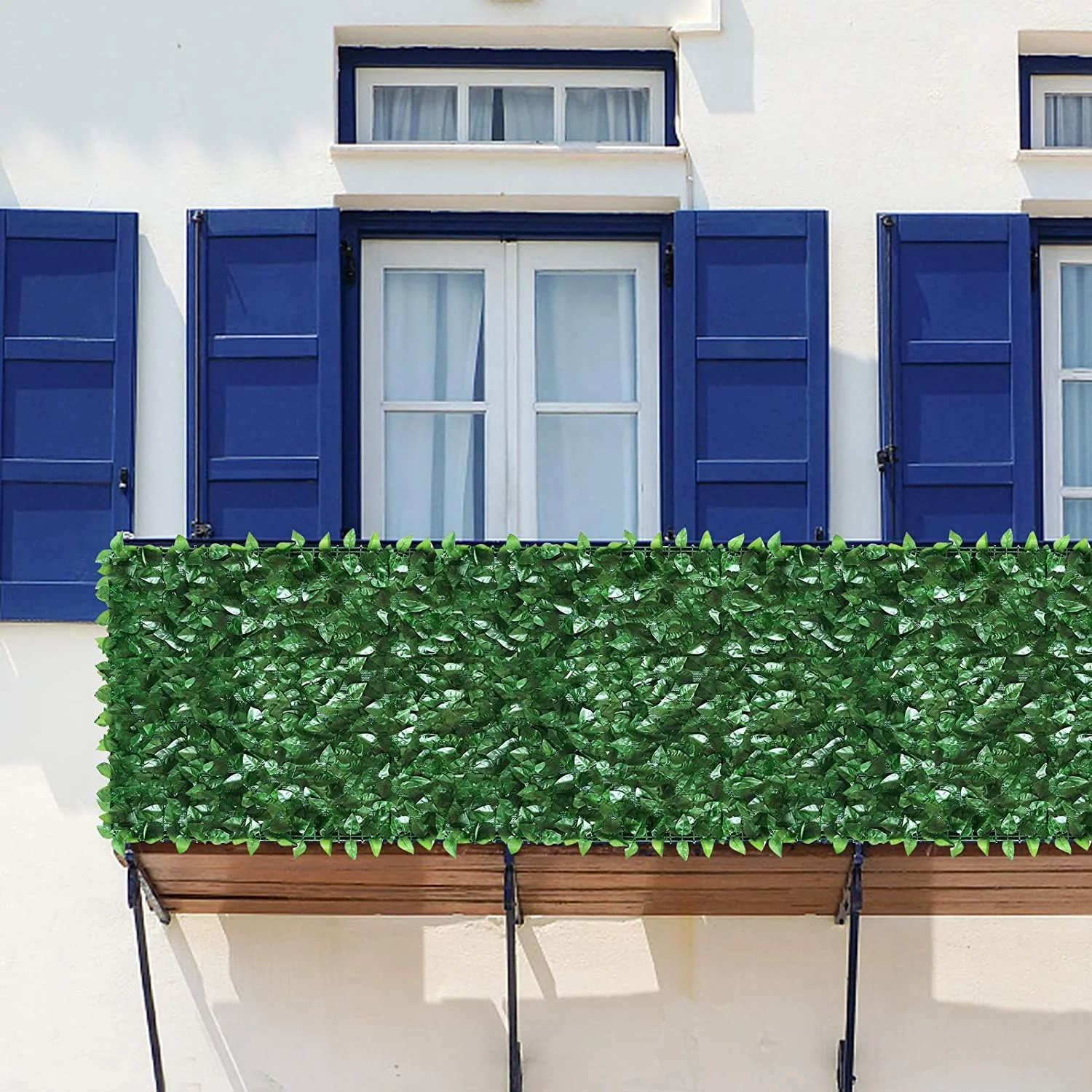 1x3M Artificial Leaf Hedge Screen Privacy Wall Cover for Garden Outdoor Indoor Backyard Decor Artificial Plants Fence Screening