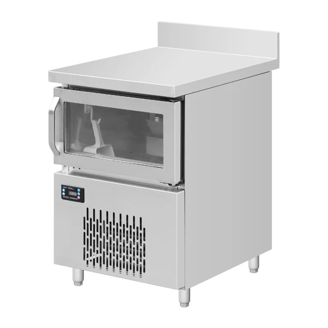 Professional Stainless Steel Automatic Flake Ice Maker Under Counter Ice Cube Making Machine