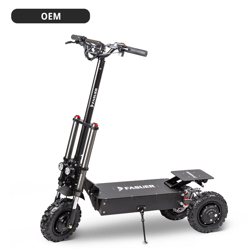 China Supplier OEM 60V30Ah 11Inch Tire 3 Wheel Fast Off Road Electric Scooter