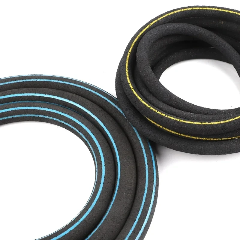 5m Nanometer Air Pump Hose Aquaculture Aquarium Fish Lake Pond Increase Oxygen Aeration Tube Hose Black PE Plastic Flexible