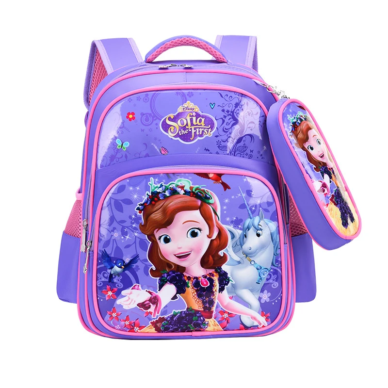 
2021 new princess cartoon backpack Lightweight Waterproof Backpack 