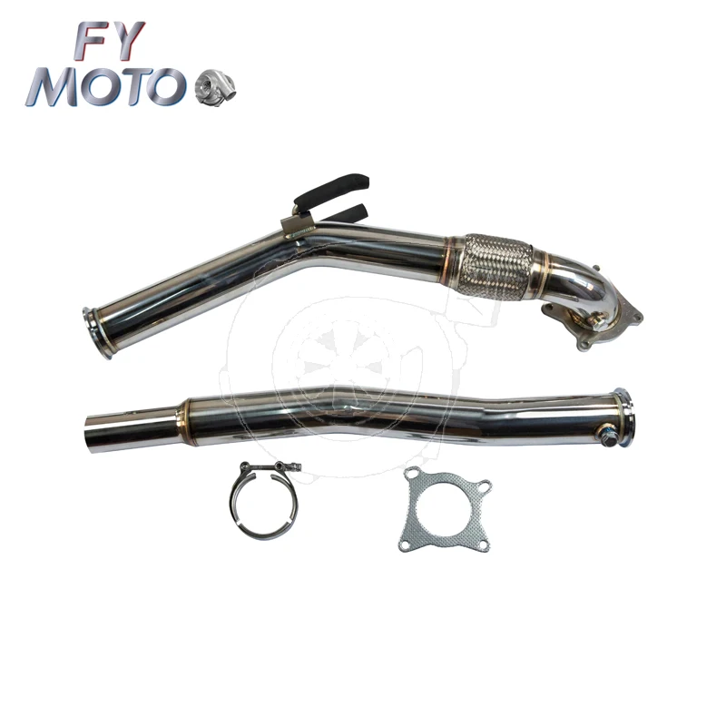 Intercooler +Downpipe+Discharge pipe +carbon fiber intake for VolksWagen Golf mk5 mk6 R  Scirocco R  TTS FSI A3 S3 1.8/ 2.0 TFSI