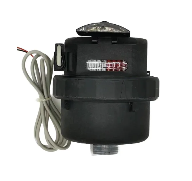 volumetric piston water meter 1/2' 3/4' water meter pulse output module water meter volumetric dn15 -DN25