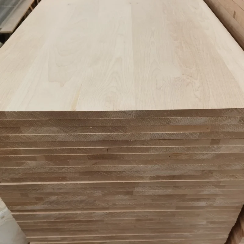 Wholesale Birch Wood  Board Edge Glued Wood  Panels for Furniture and Decoration