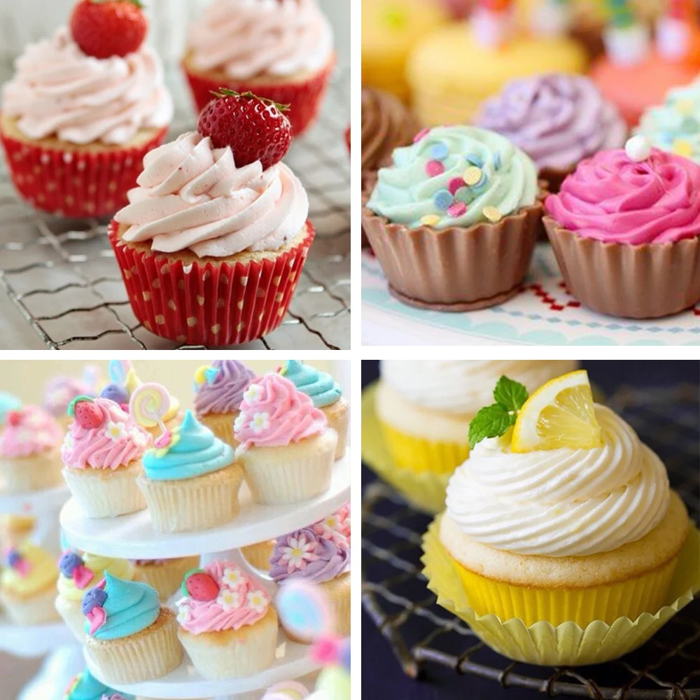 Reusable Top Mini Muffin Pan Silicone  12 Cups Cake Pan for Muffin TinsMicrowave Safe (Pink)