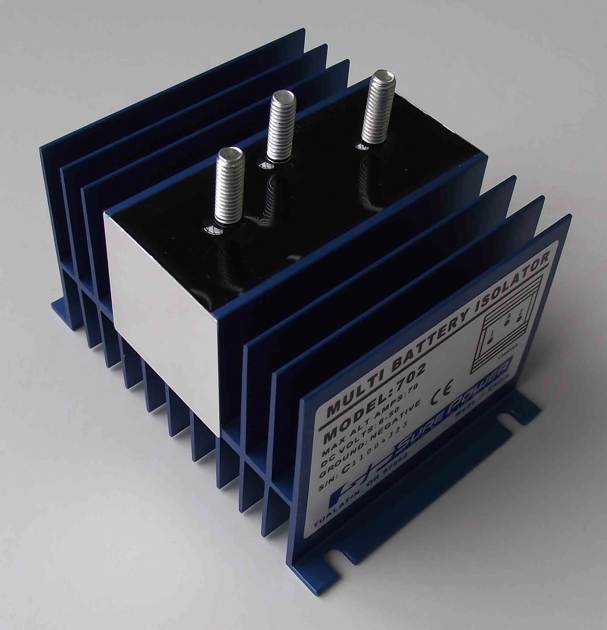 
BI070A1B2 Multi-battery chargeing system dual battery isolator ,split charger ,separator 