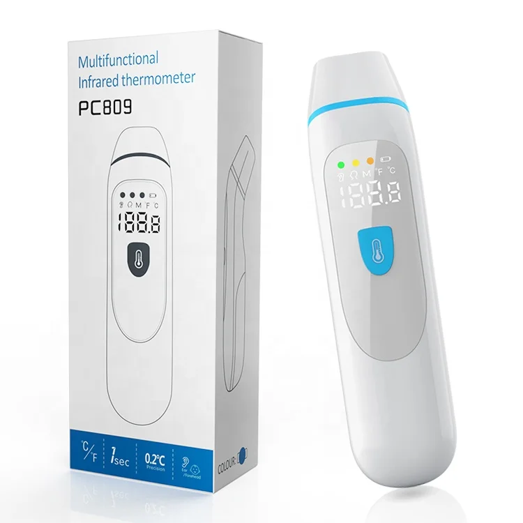 Approved new digital infrared forehead ear baby thermometer
