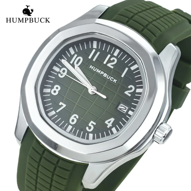 
 Часы HUMPBUCK для мужчин, мода 2020 года, ремешок из ПУ и нержавеющей стали, наручные часы, роскошные мужские наручные часы, бренд  