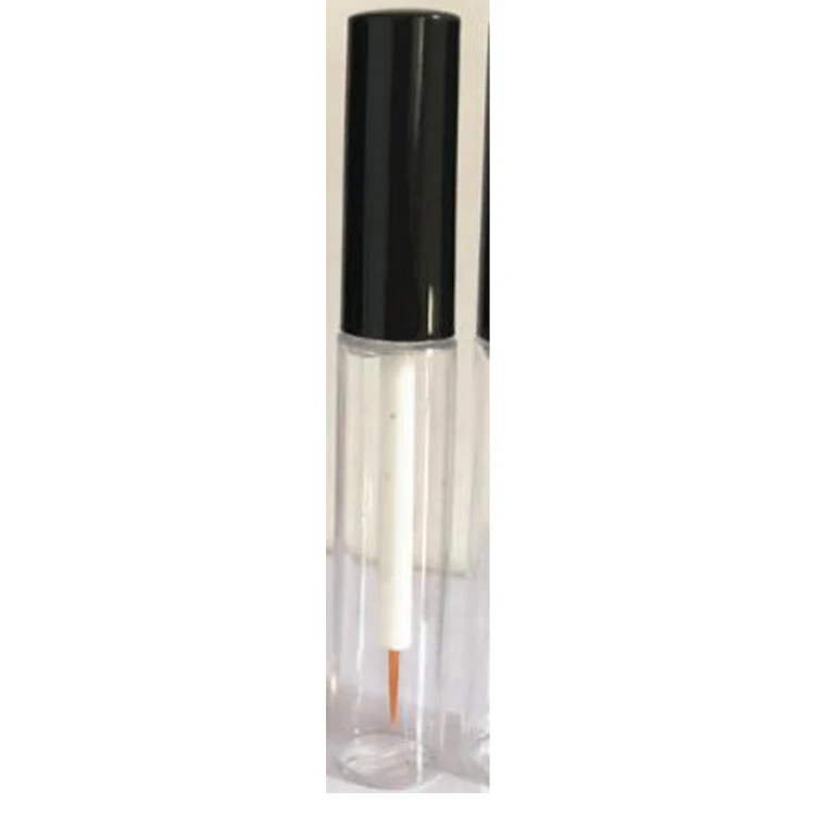 Hot Sale 5ml Transparent Clear Empty Eyelash Eye Serum Tube Eyebrow Mascara Lip Gloss Squeeze Tube With Wand