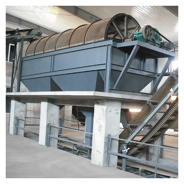 Mobile soil screener waste trommel screen diamond trommel screen machine