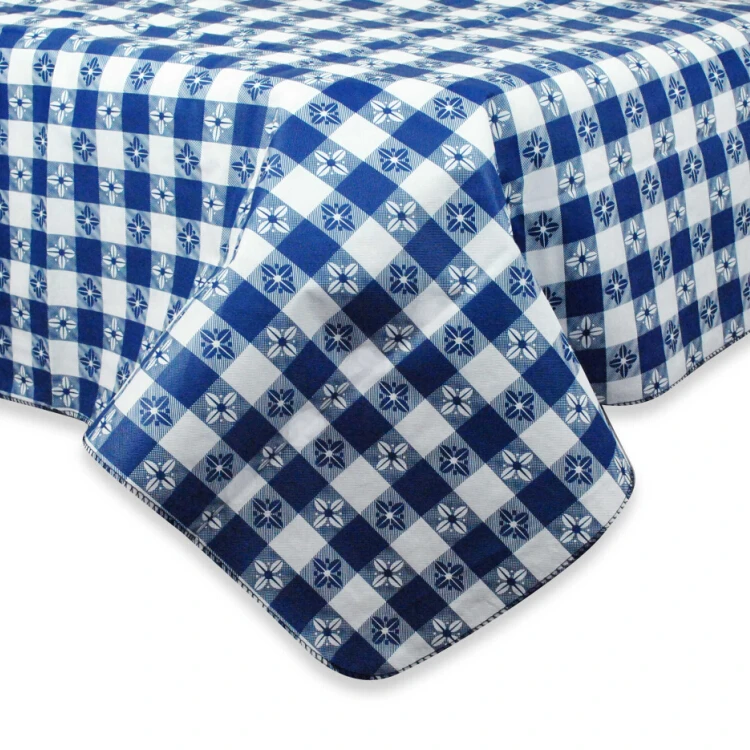 Top selling  picnic flat vinyl waterproof outdoor flat home household eco-friendly heavy tablecloth cover