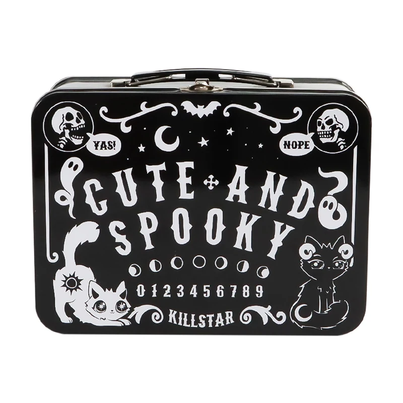 Recyclable Customized rectangular empty black metal mini tin box lids wholesale from China tin box factory with factory price