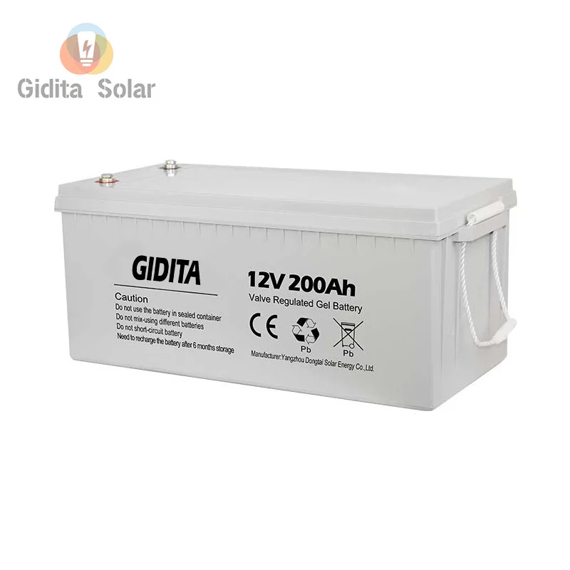 Solar System Battery 12v 200ah Lead Acid AGM/GEl Battery Motorcycle Battery