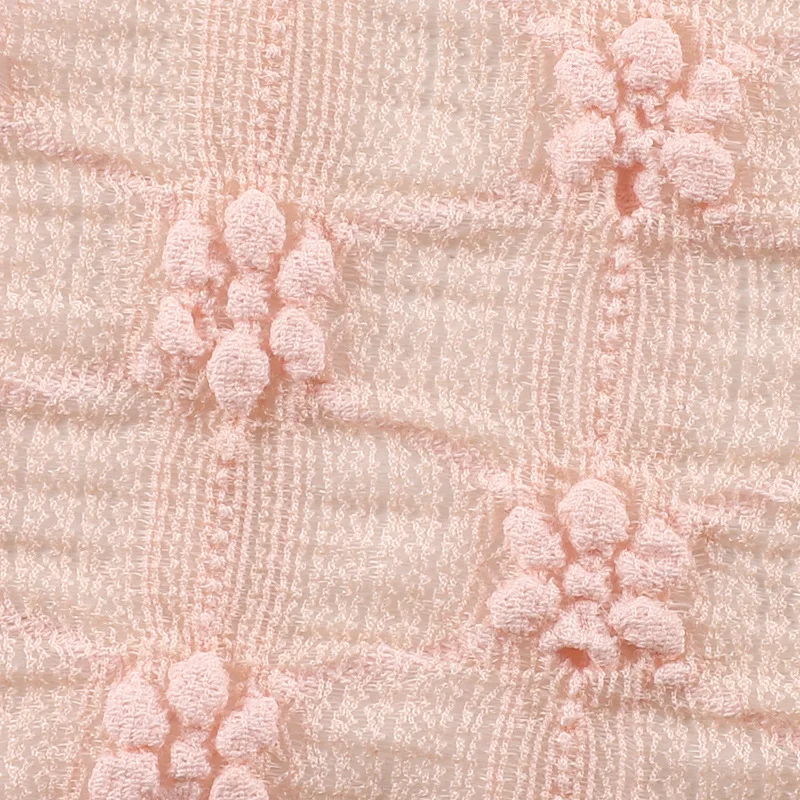 Wholesale 3D Flower Hollow Lace Fabric For Women Dress