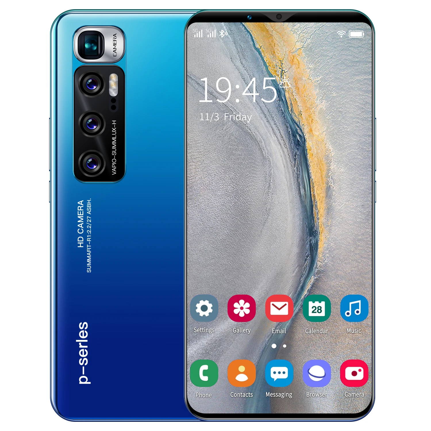  P48 плюс 5 8 дюймов разблокирован смартфон Android 3G мобильный телефон с реальными 512 Мб оперативной памяти + 4 Гб ROM всех языков в розничной