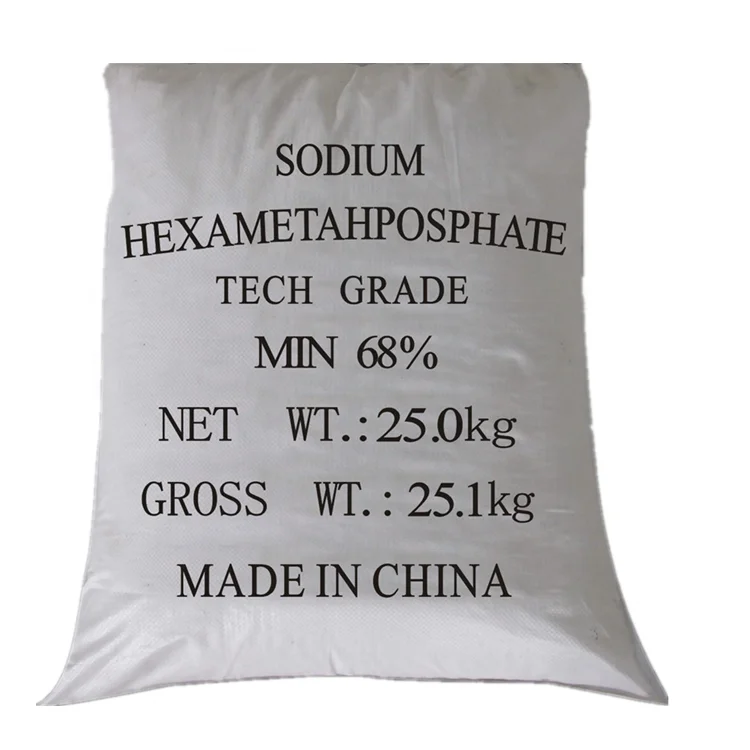 Industrial grade sodium hexametaphosphate SHMP price