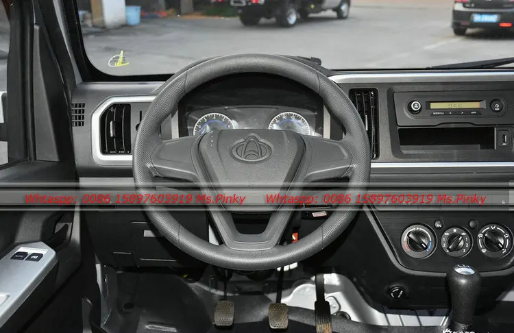 Good Quality Chang an Double Cabin Mini Natural Gas Vehicular 1600CC Cargo Truck With CNG Engine for Sales