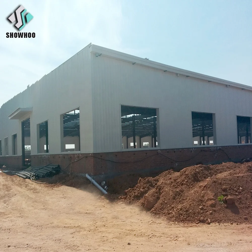 Modular Cheap Prefabricated Structure Buildings warehouses steel hangar
