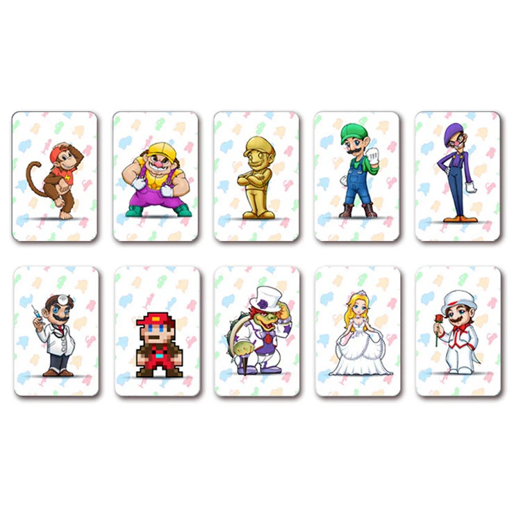Super Smash Bros Fire Emblem Mario kart Odyssey Splatoon 2 Amiibo Card For Nintendo switch