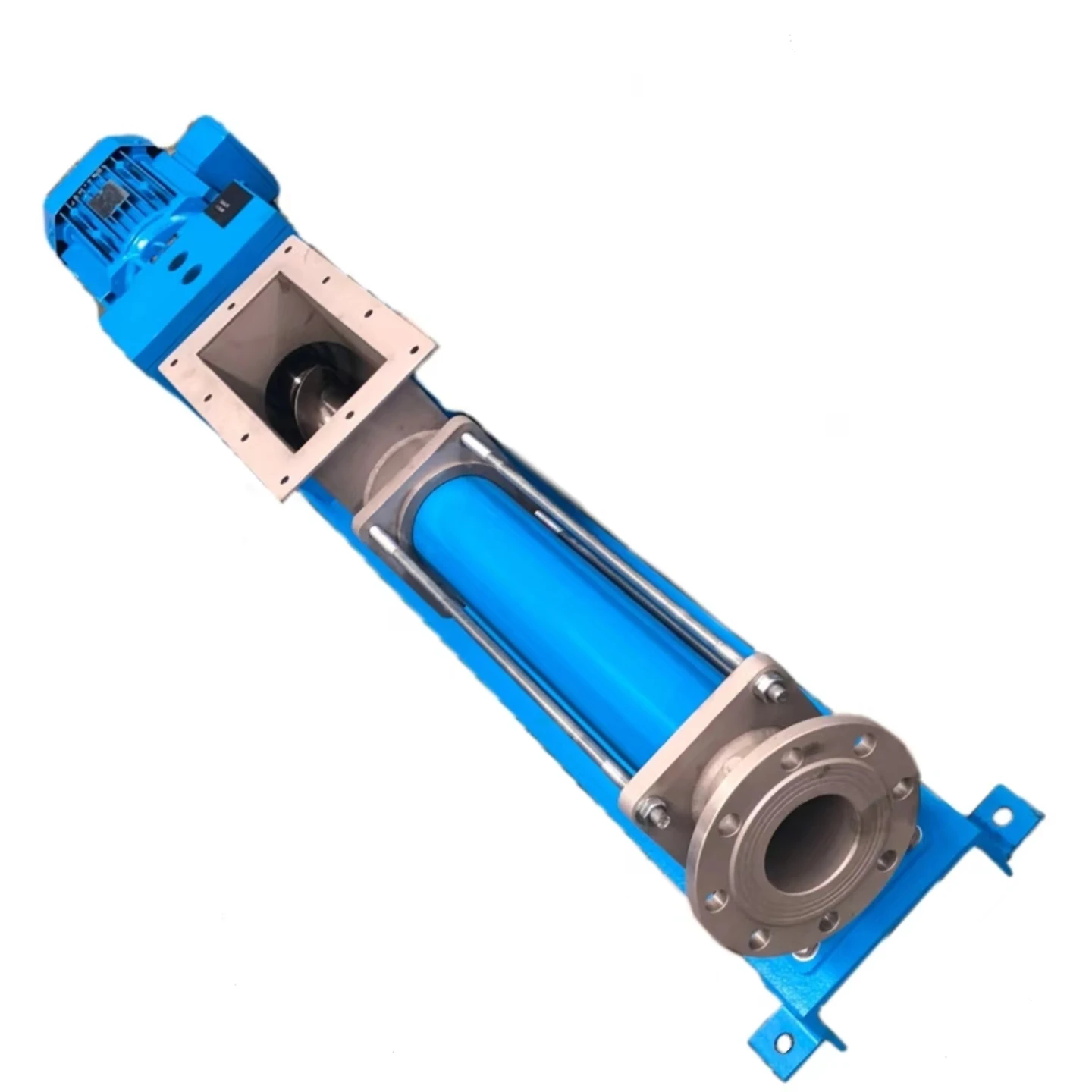 Ronice Food grade  SS304/316 Open Hopper Progressing cavity pump  as Netzsch/Seepex/Mono