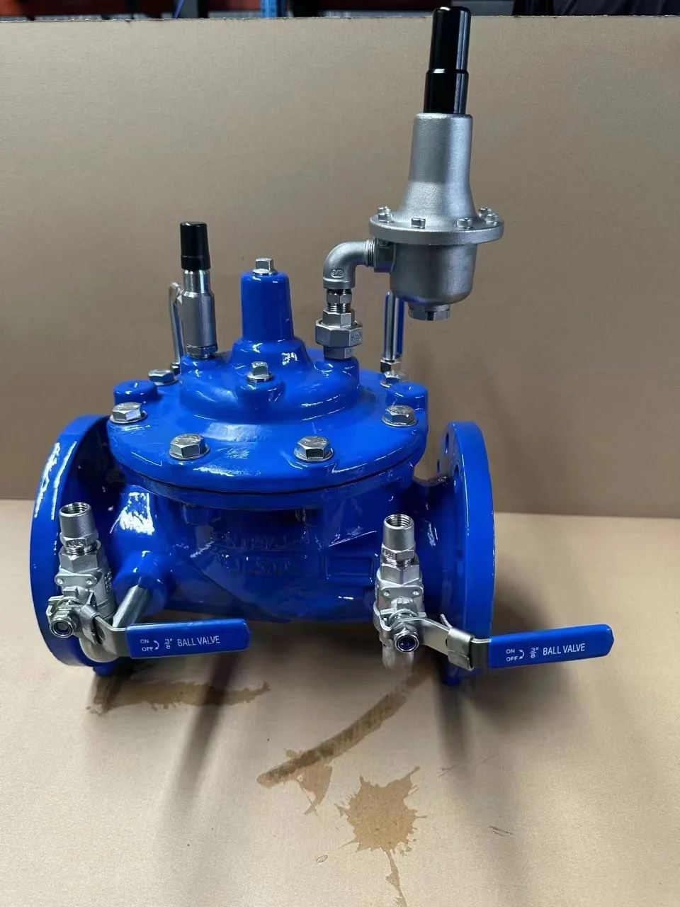 Hydraulic Transmission Control Concrete Valve Price Water Flow Hydraulic Control Flanged Pressure Reducing Valve