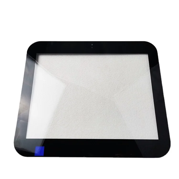 Custom 0.5mm 0.8mm 1.0mm 1.1mm 2mm Corning Gorilla Screen Printing Display Glass Panel For Capacitive Touch Cover
