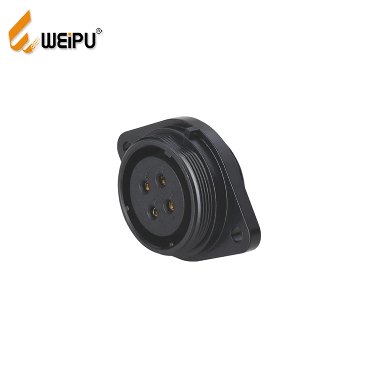 
Weipu SP2913/P(S) 2-hole flange receptacle 26 pin terminal cable connector waterproof cable connector ip68 