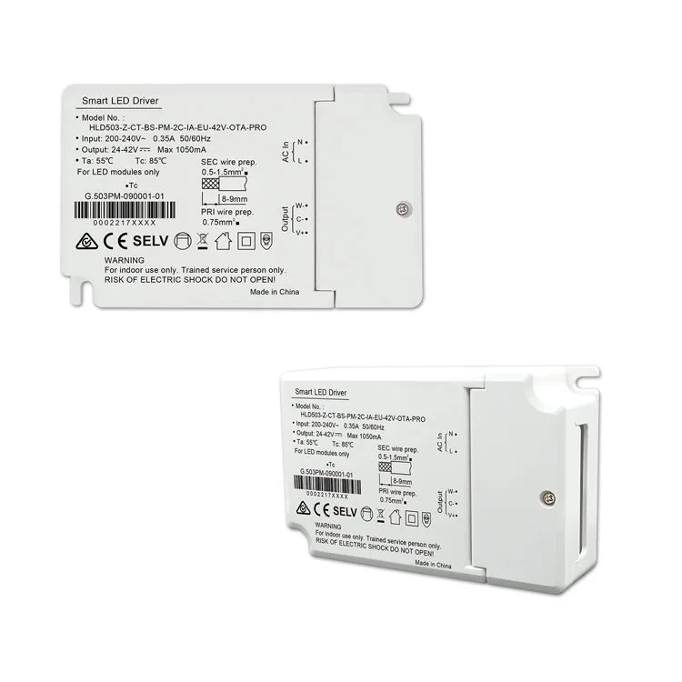 ZigBee 3.0 24v 12v  Led Driver Power Supplies Ultra Slim Led Constant Voltage Driver