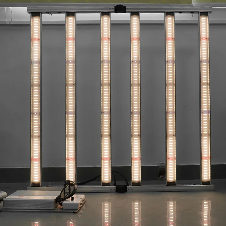 Meijiu F6 Max 650W, 6 Strip Etl Certified Original Samsung Lm301B 301H Uv Ir Folding Design Commercialgrow Light/